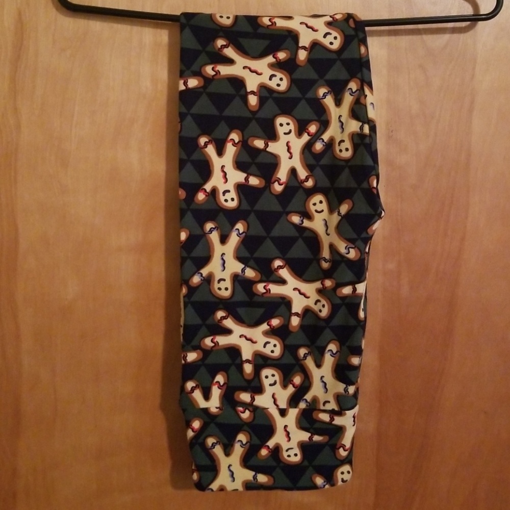 Lularoe Christmas Gingerbread leggings